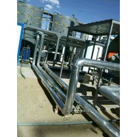 污水管道保温工程橡塑板镀锌铁皮保温施工队